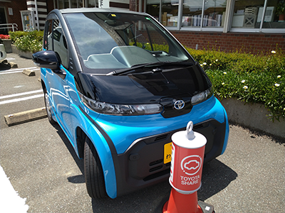 糸島市商工会館 ST
*電気自動車「C+pod」
