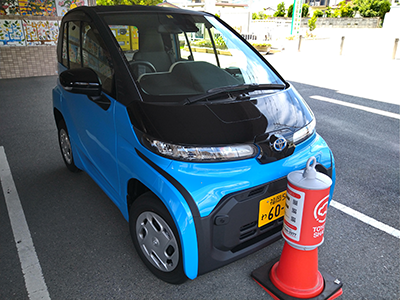 加布里コミュニティセンターST
*電気自動車「C+pod」